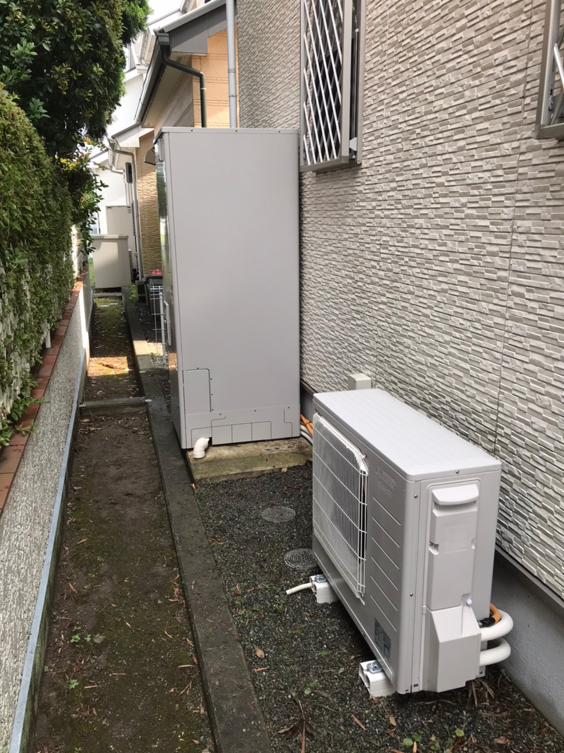 神奈川県小田原市清水新田エコキュート交換工事M様